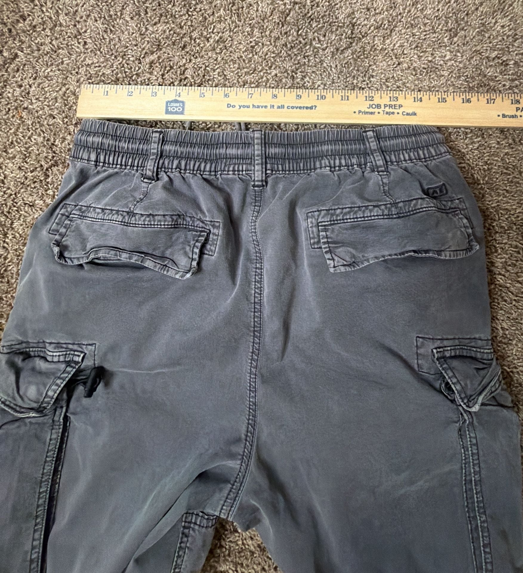 American Eagle Flex Cargo Jogger Pants Gray 6