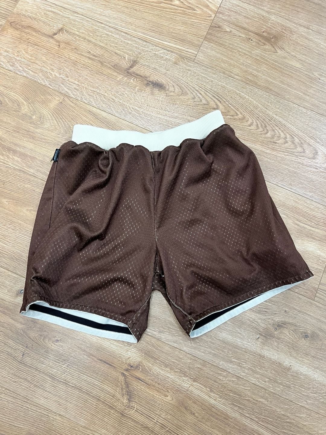 Saint Potential Mocha League Shorts Size XS Brown Mesh Streetwear 9