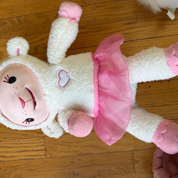 Disney Doc McStuffins Take Care of Me Lambie Interactive Plush