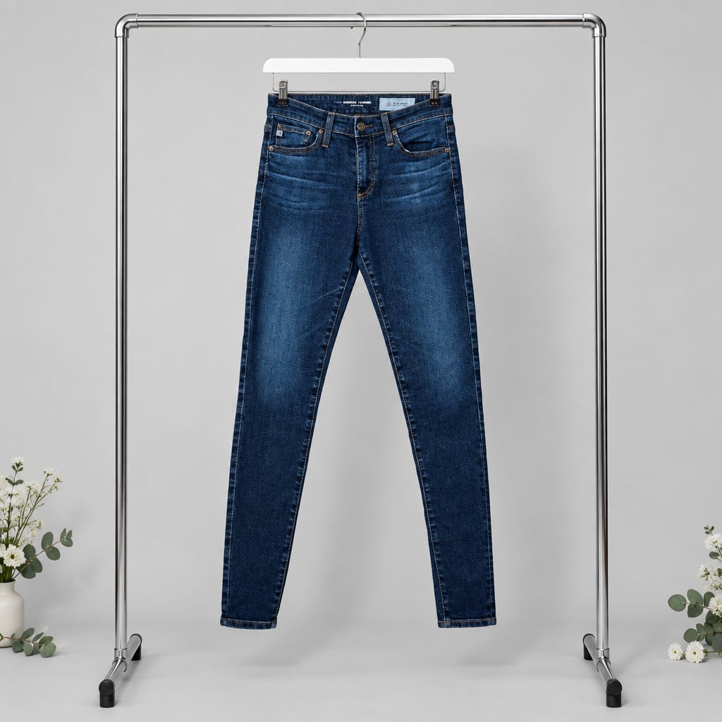 AG Adriano Goldschmied The Farrah Skinny Ankle Jeans Size 25R 2