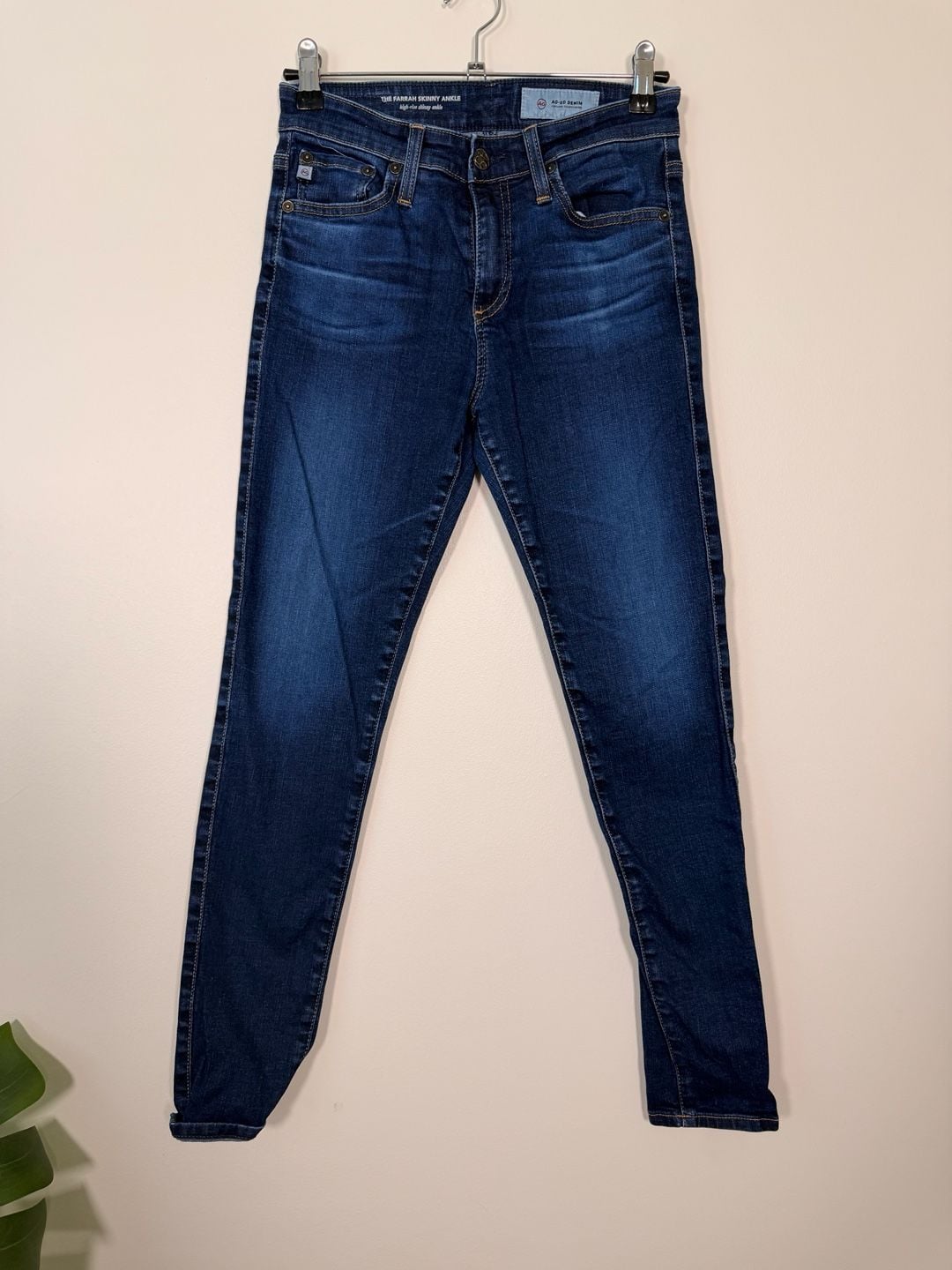 AG Adriano Goldschmied The Farrah Skinny Ankle Jeans Size 25R 3