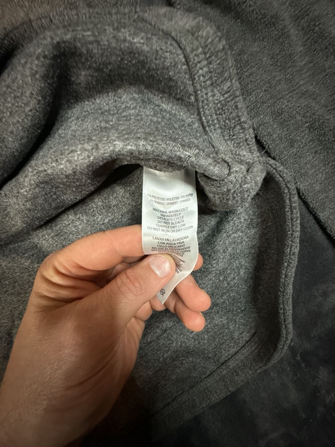 Men’s Calvin Klein Performance Fleece Pullover XL Gray Half Zip Sweatshirt #79 3