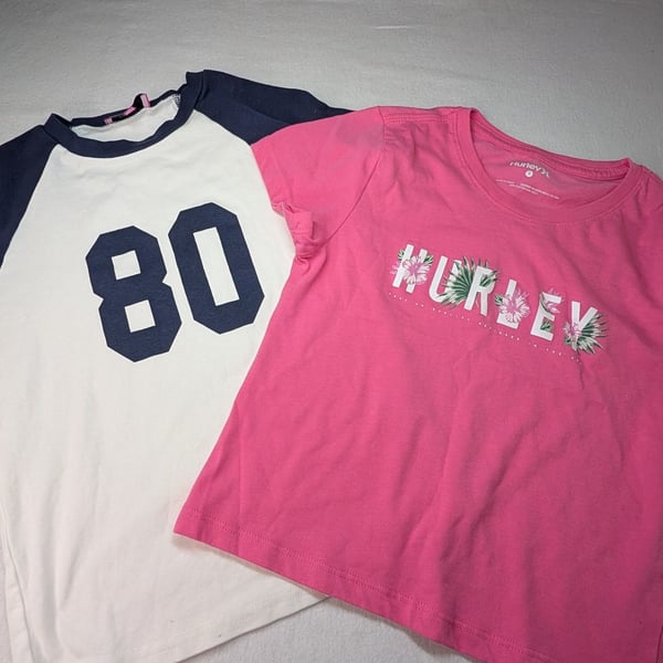 Hurley & Enyce T-Shirt Bundle Size S Graphic Raglan