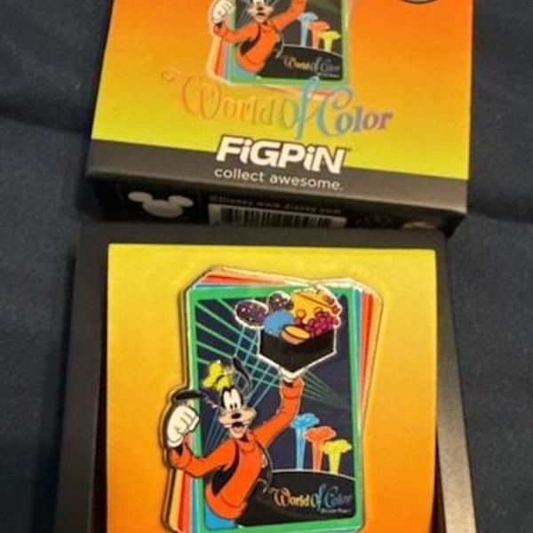Disney World of Color Goofy FiGPiN Collectible Enamel Pin