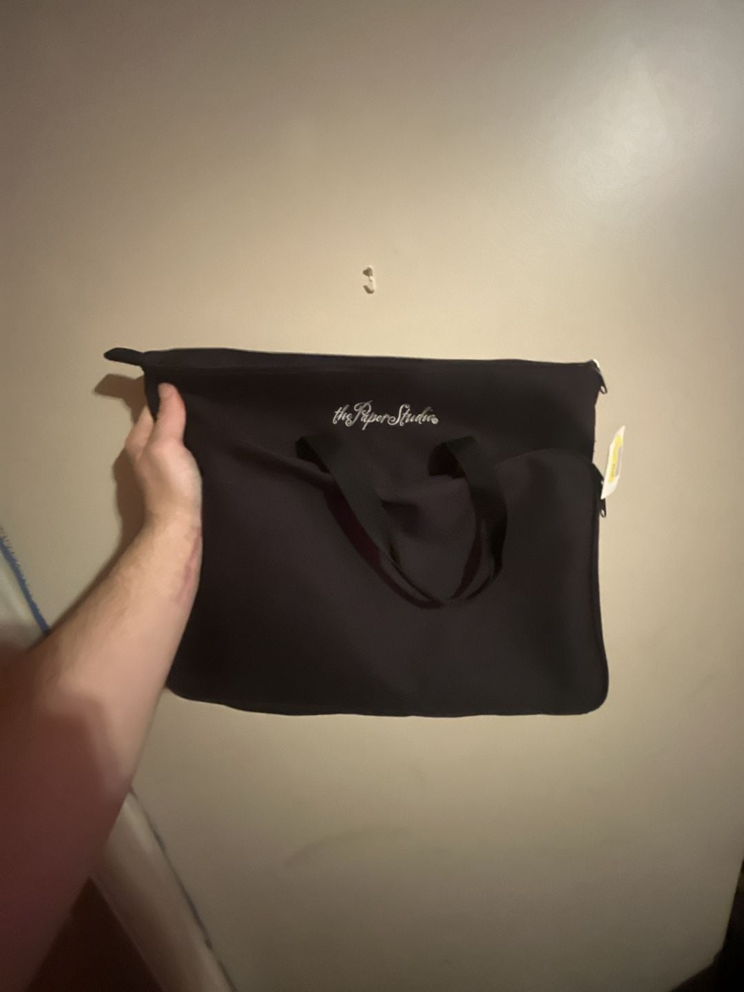 The Paper Studio Black Scrapbook Supply Tote Bag 2