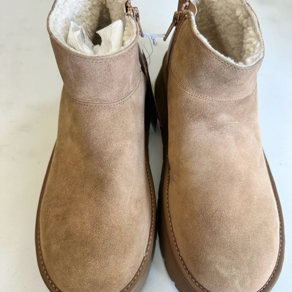 Wild Fable Missy Platform Boots Size 10 Tan