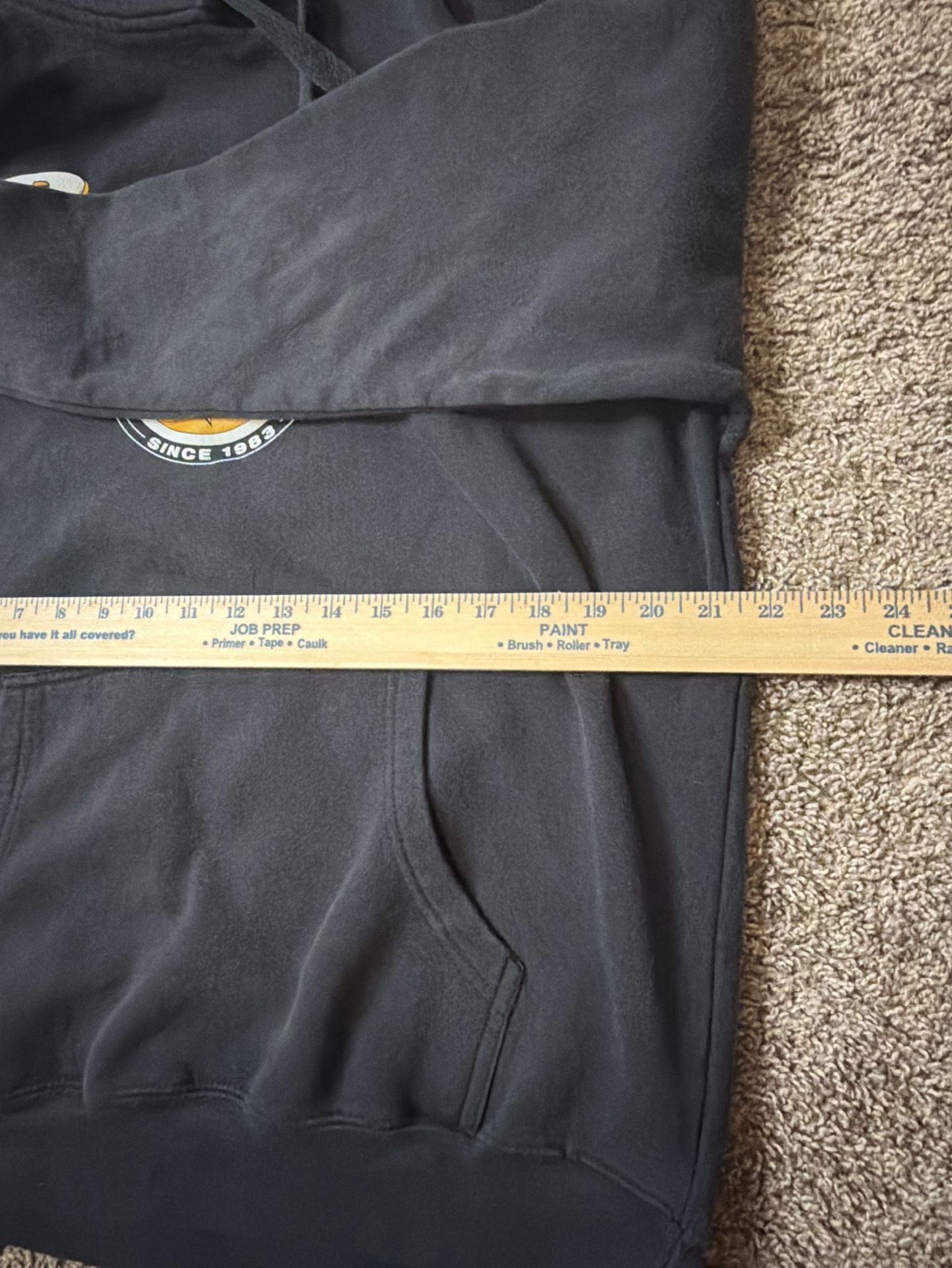 Cotton Heritage Boatmate Trailers Hoodie Size L Black Pullover 5