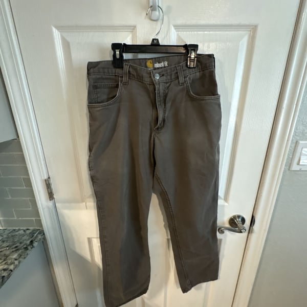 Carhartt Relaxed Fit Utility Work Pants Size 31x30 Brown Canvas