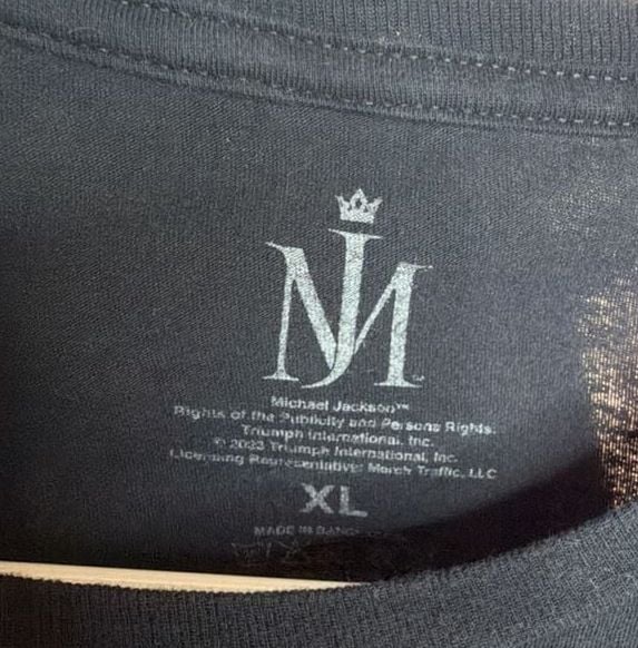 Michael Jackson Dangerous World Tour T-Shirt Black XL 3
