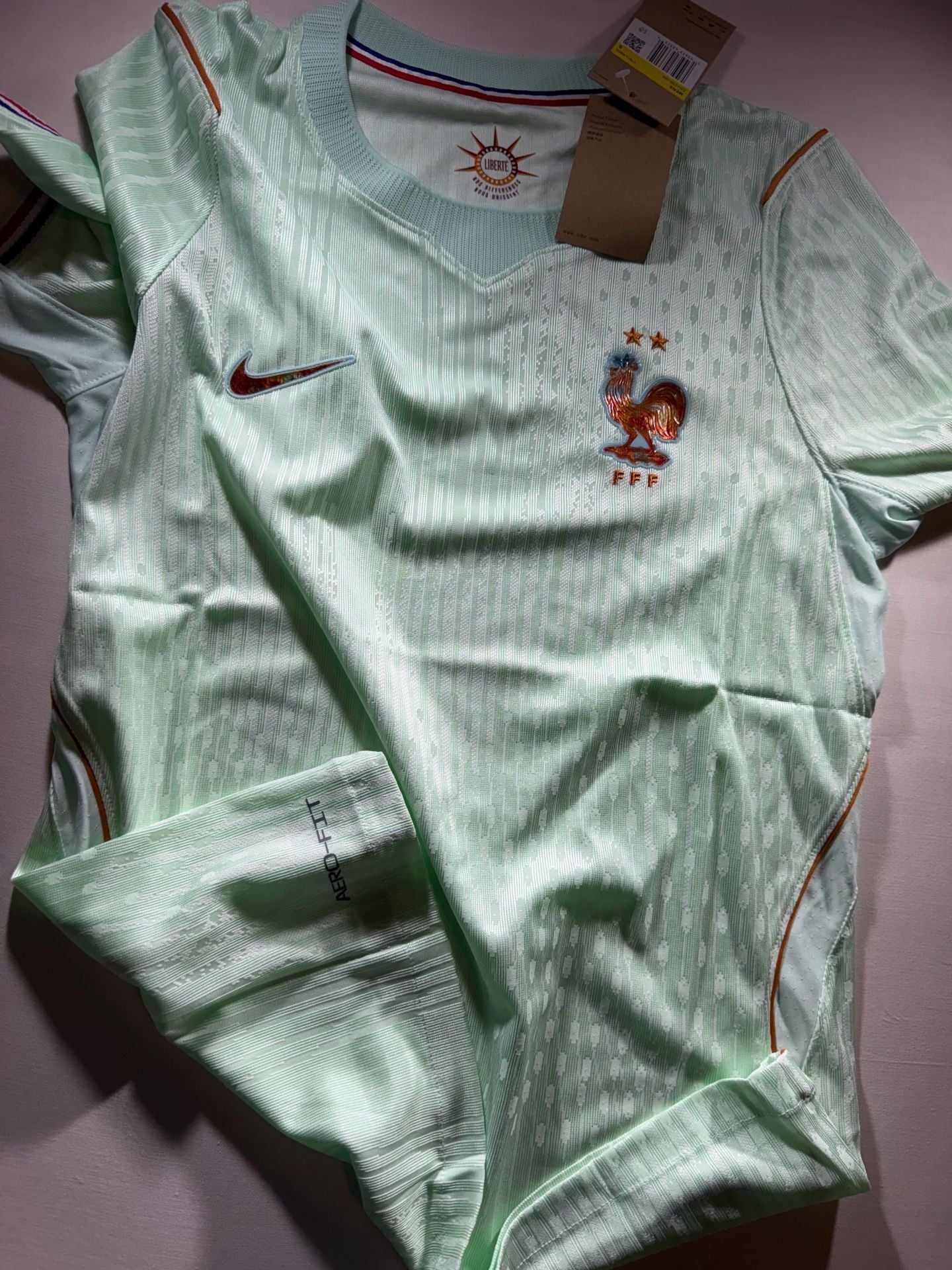 Nike France National Team Away Match Authentic Jersey 9
