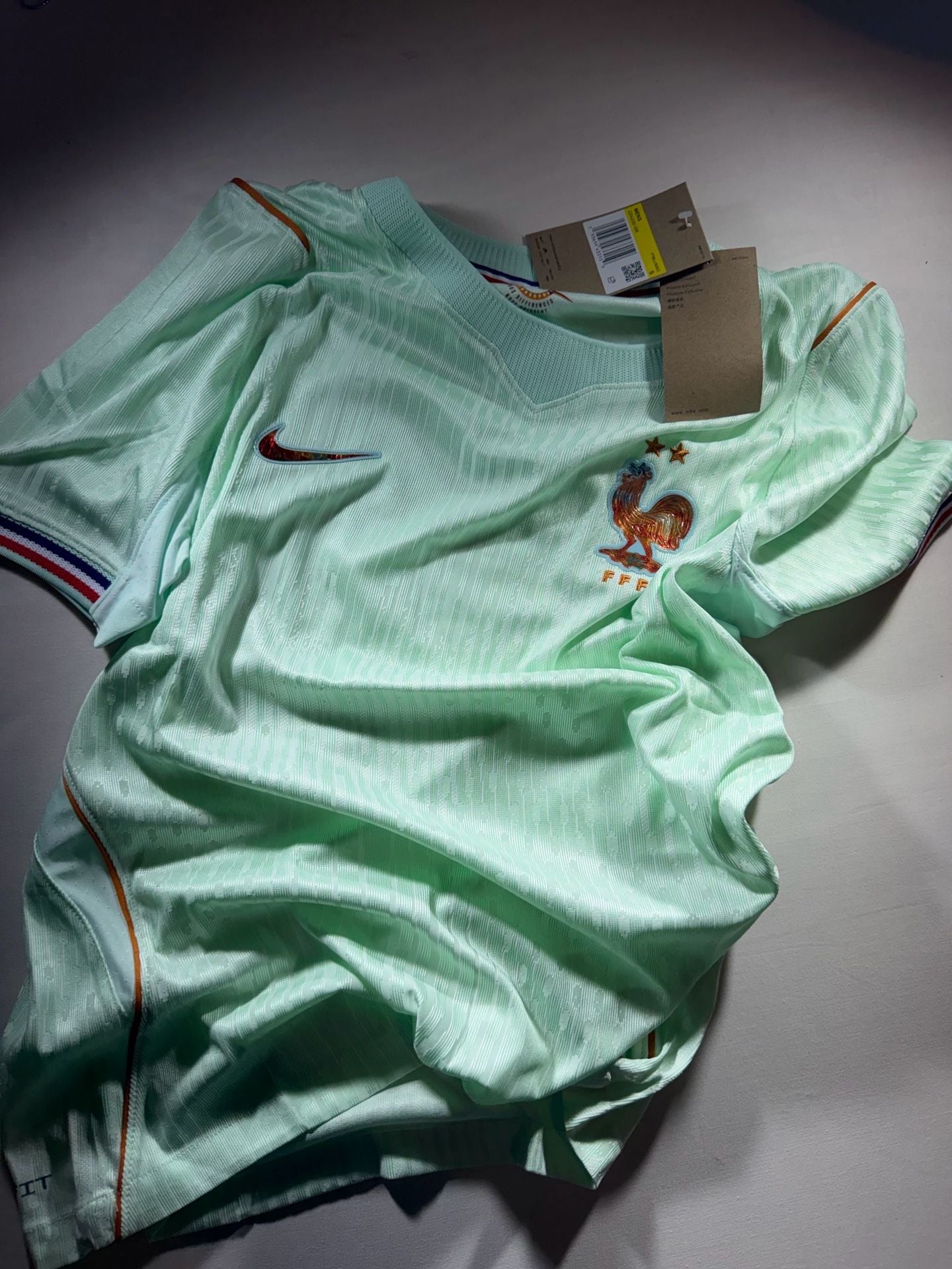 Nike France National Team Away Match Authentic Jersey 12
