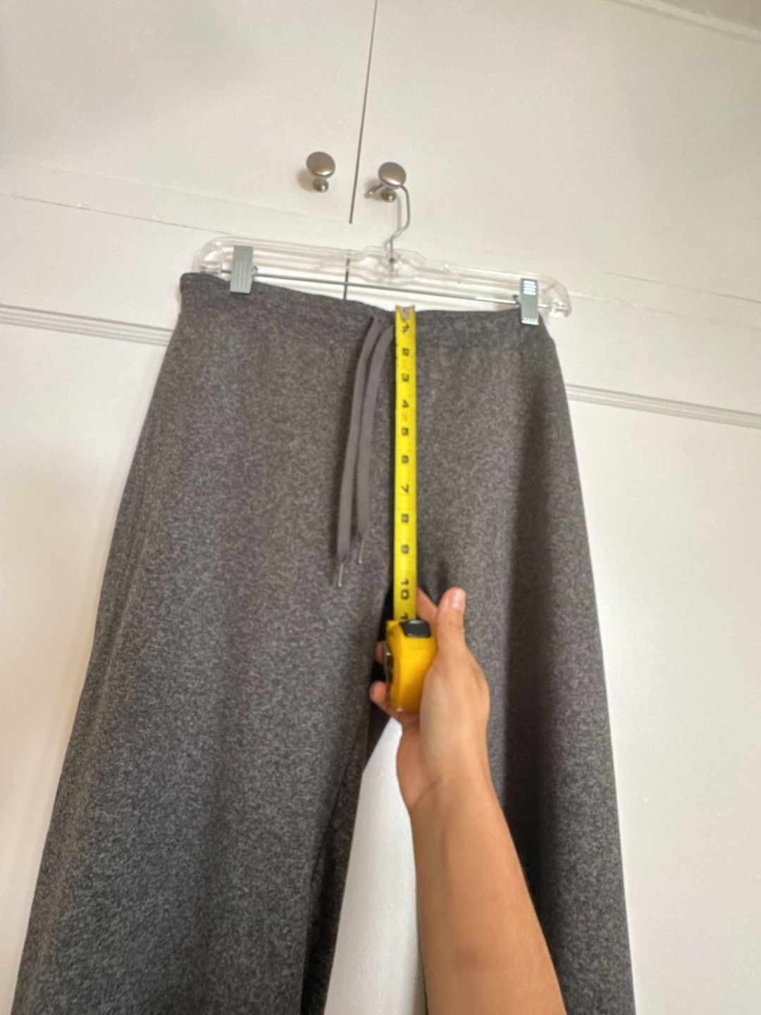 Quince Flowknit Wide Leg Pants S Gray Heather | NWT | Lounge Travel Athleisure 8