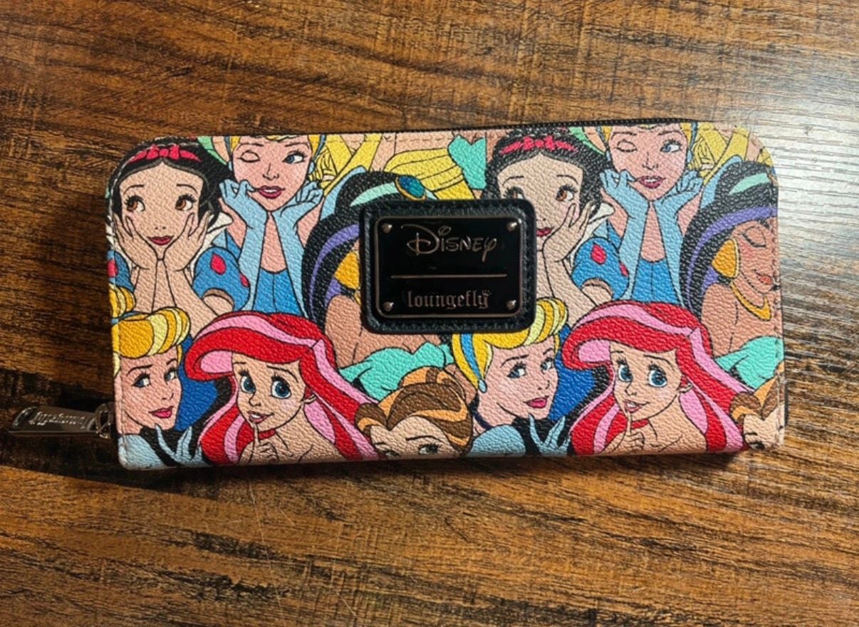 Loungefly Disney Princesses Classic Print Wallet 1