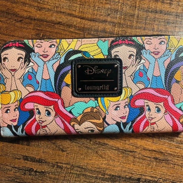 Loungefly Disney Princesses Classic Print Wallet