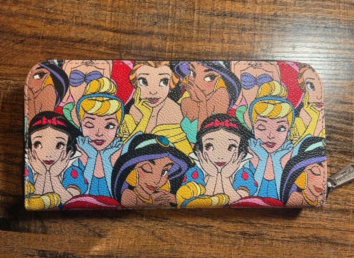 Loungefly Disney Princesses Classic Print Wallet 2