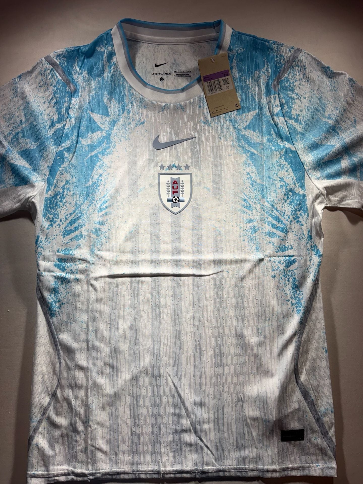 Nike Uruguay AUF Concept Away Soccer Jersey 2