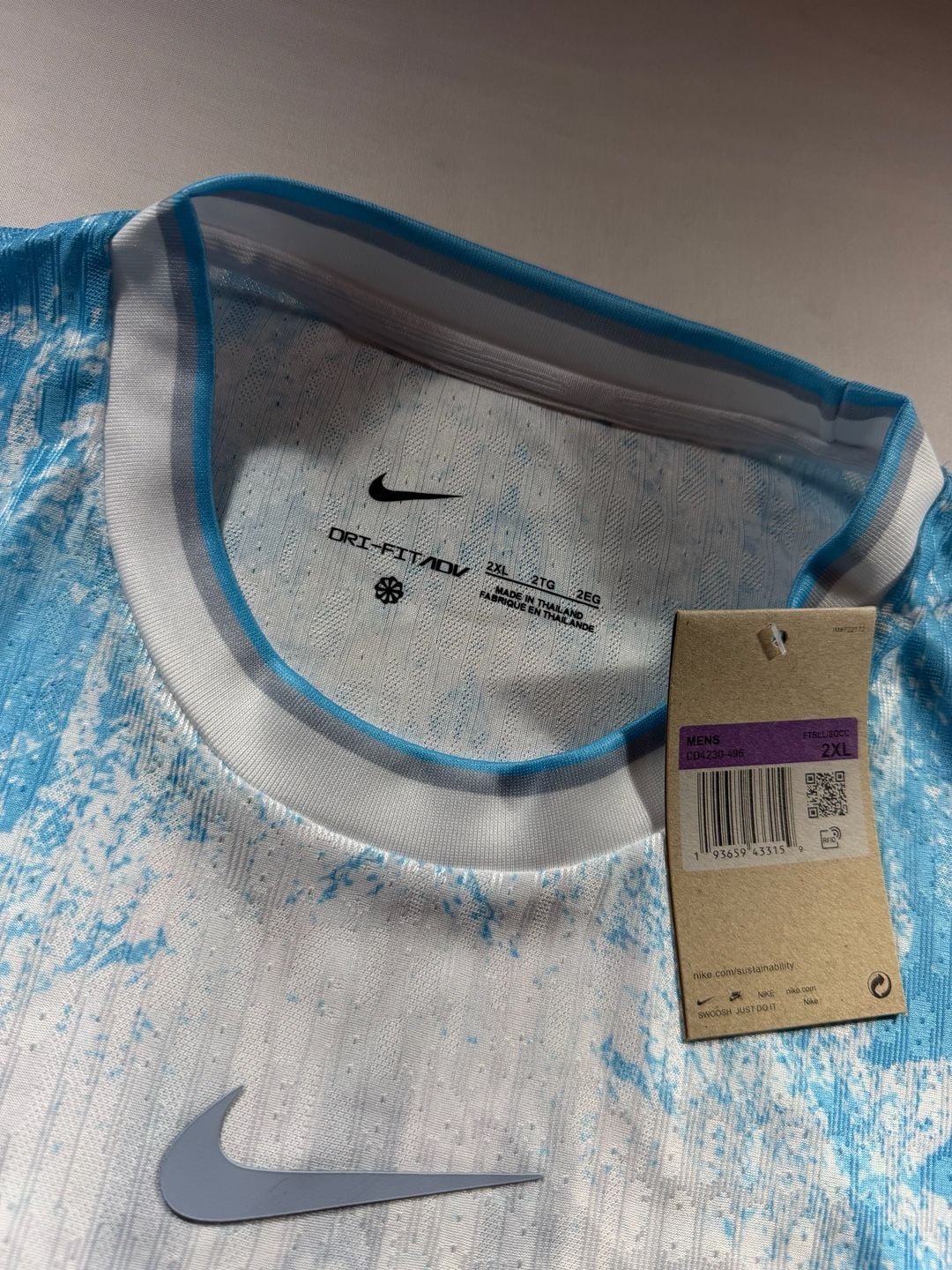 Nike Uruguay AUF Concept Away Soccer Jersey 5