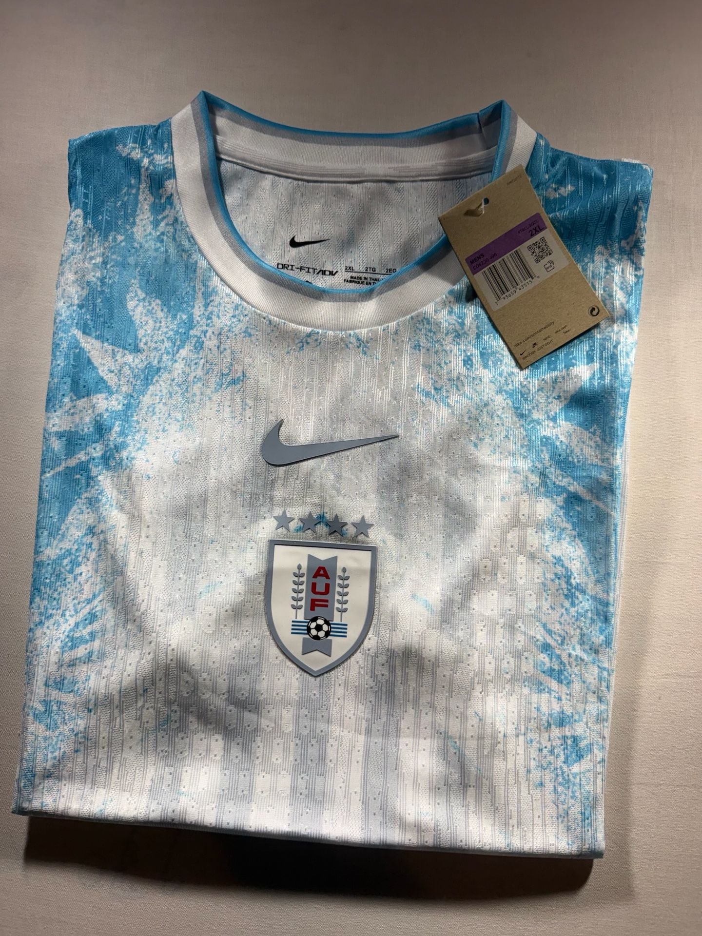 Nike Uruguay AUF Concept Away Soccer Jersey 11