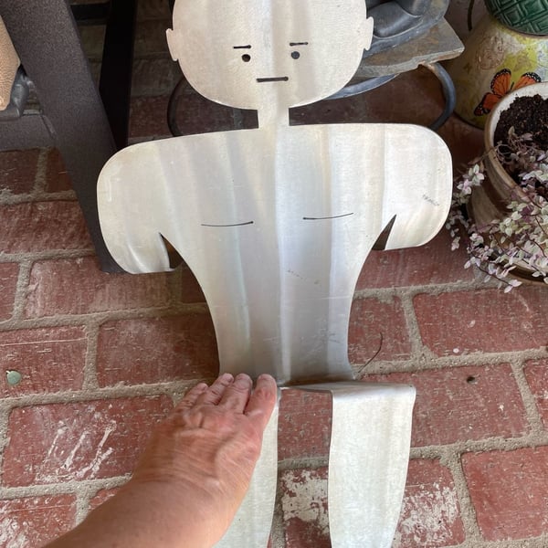 Rockledge Design Studio Fred Garbotz Aluminum Figural Sculpture