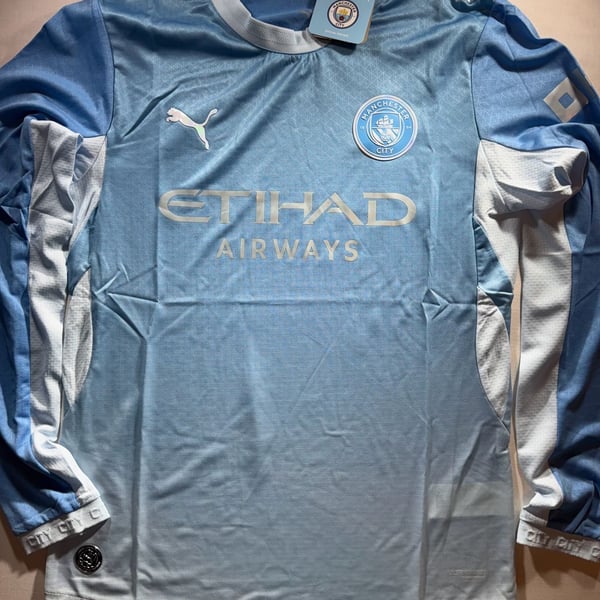 Puma Manchester City 2026/27 Long Sleeve Home Jersey
