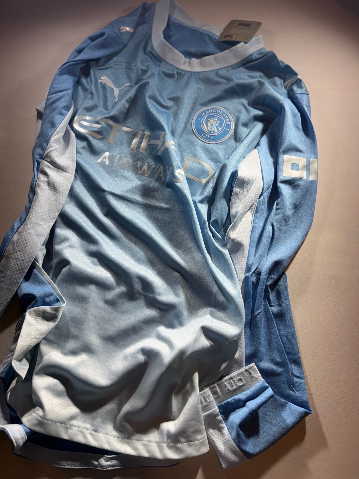 Puma Manchester City 2026/27 Long Sleeve Home Jersey 11