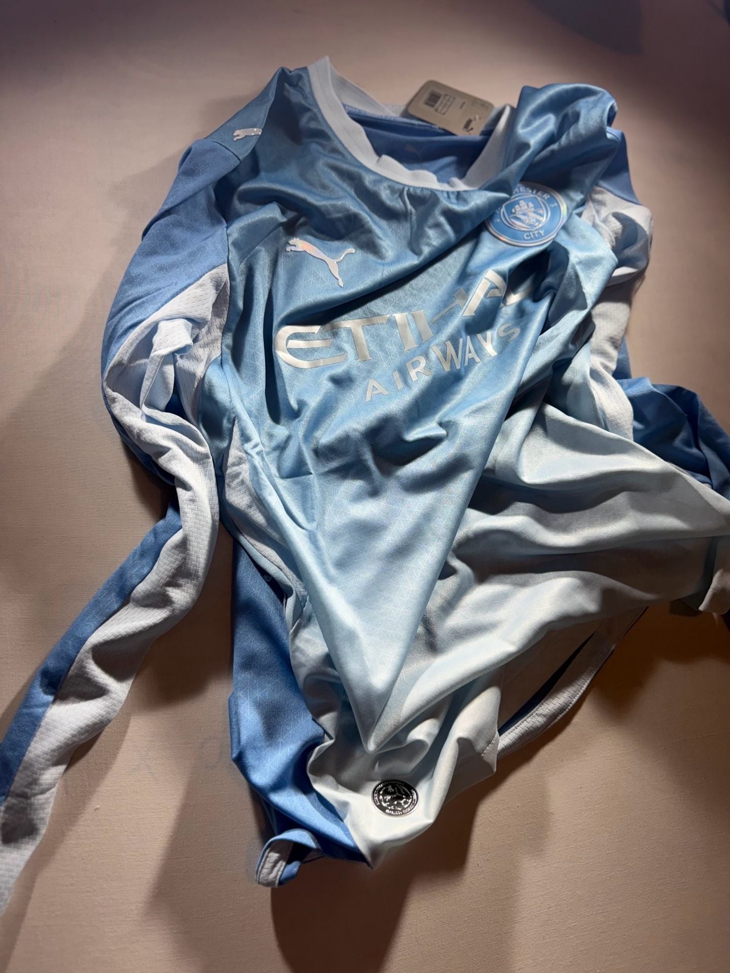 Puma Manchester City 2026/27 Long Sleeve Home Jersey 13
