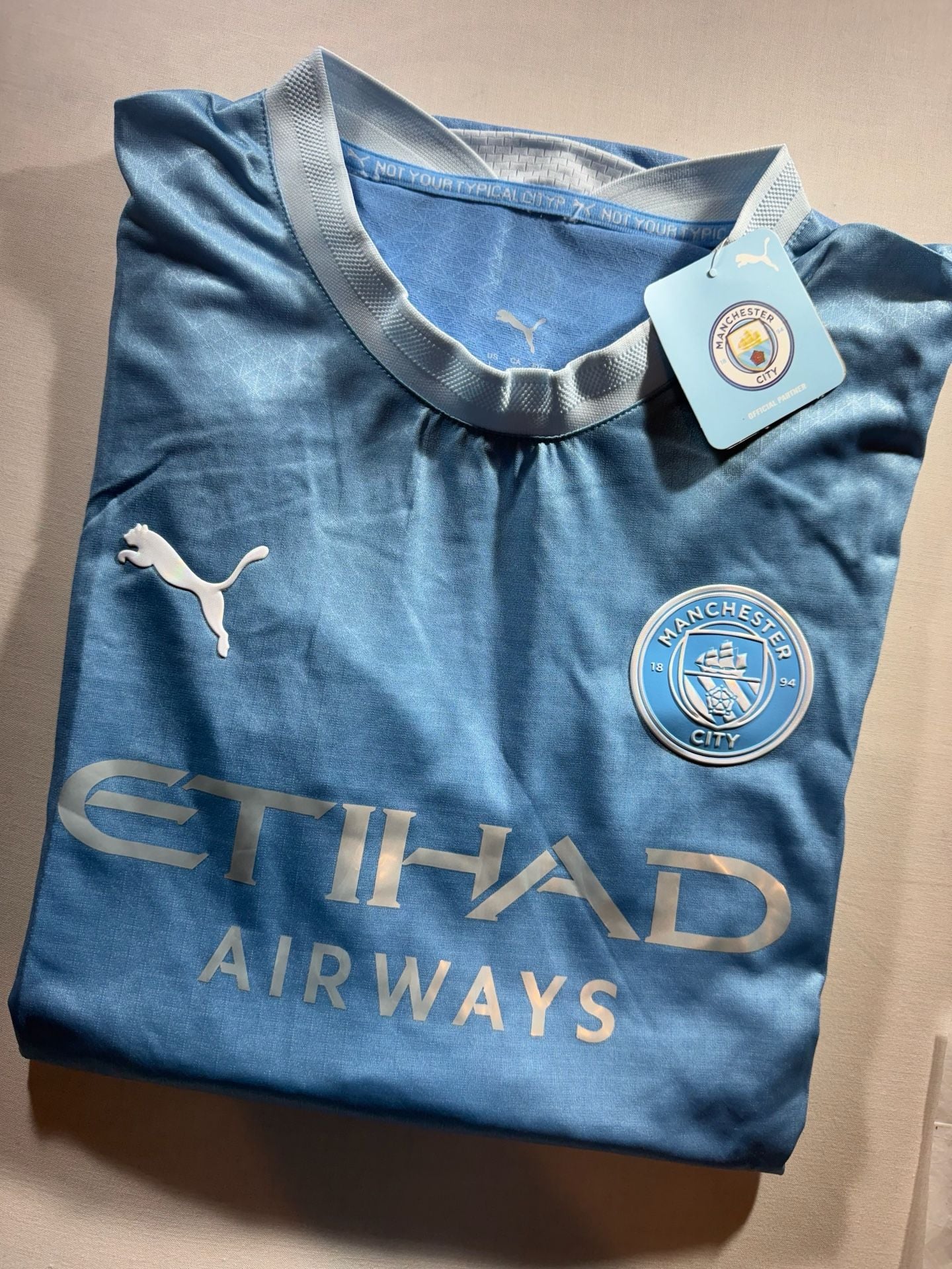 Puma Manchester City 2026/27 Long Sleeve Home Jersey 15