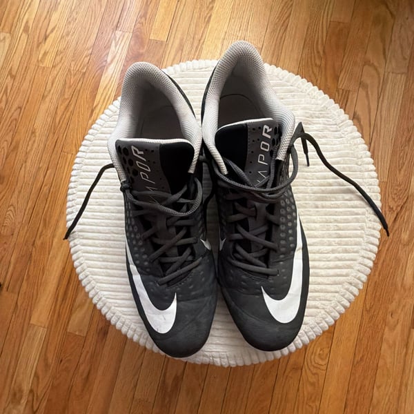 Nike Vapor Ultrafly 2 Keystone Size 14 Black White Baseball Cleats