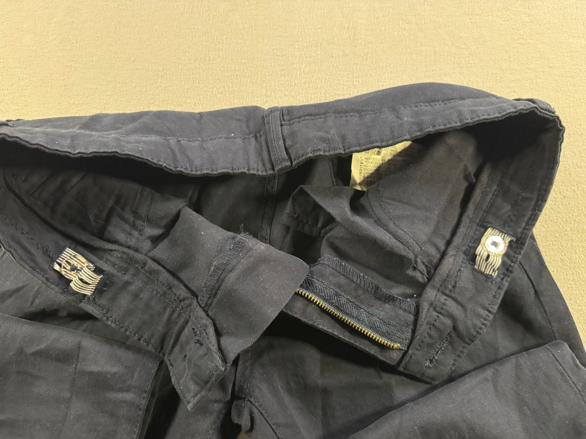 Zara Boys Pants Size 9-10 Black Slim Fit Collection 6