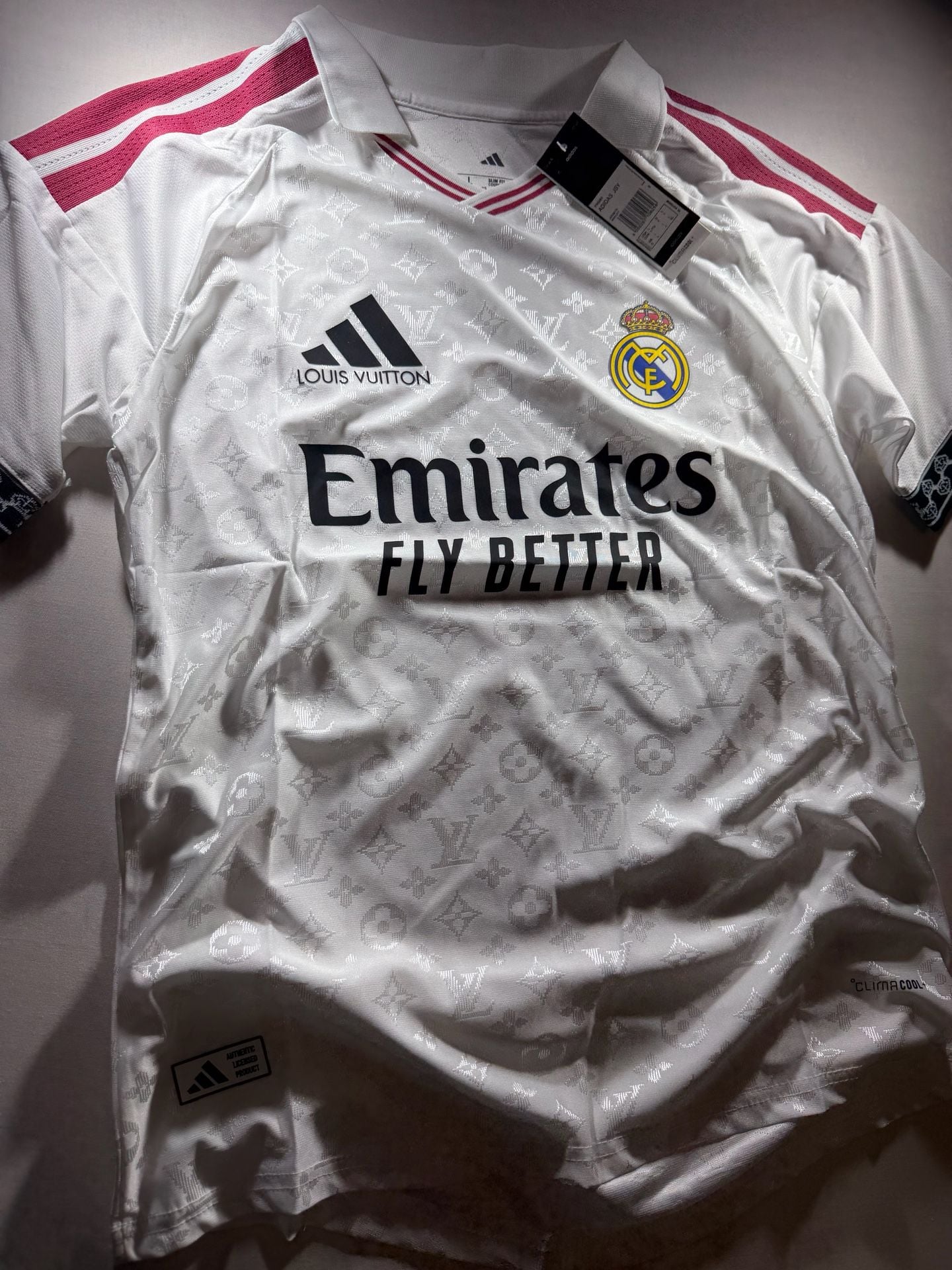 Real Madrid Concept LV Monogram Collaborative Style Jersey 2