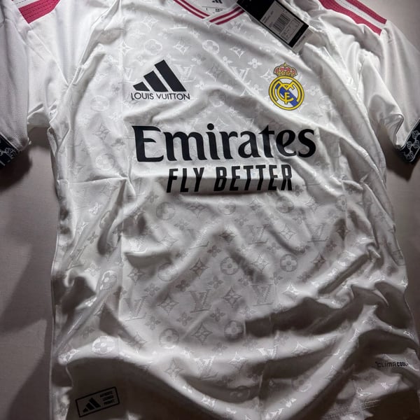 Real Madrid Concept LV Monogram Collaborative Style Jersey