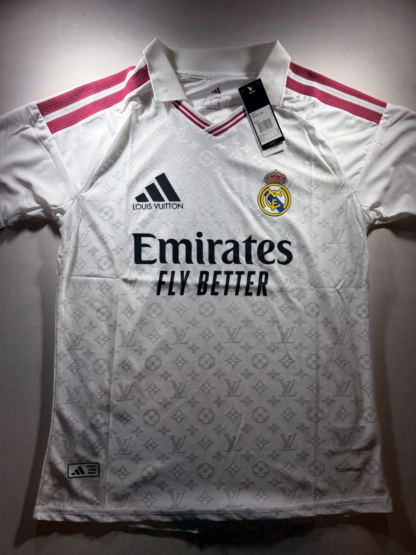 Real Madrid Concept LV Monogram Collaborative Style Jersey 4