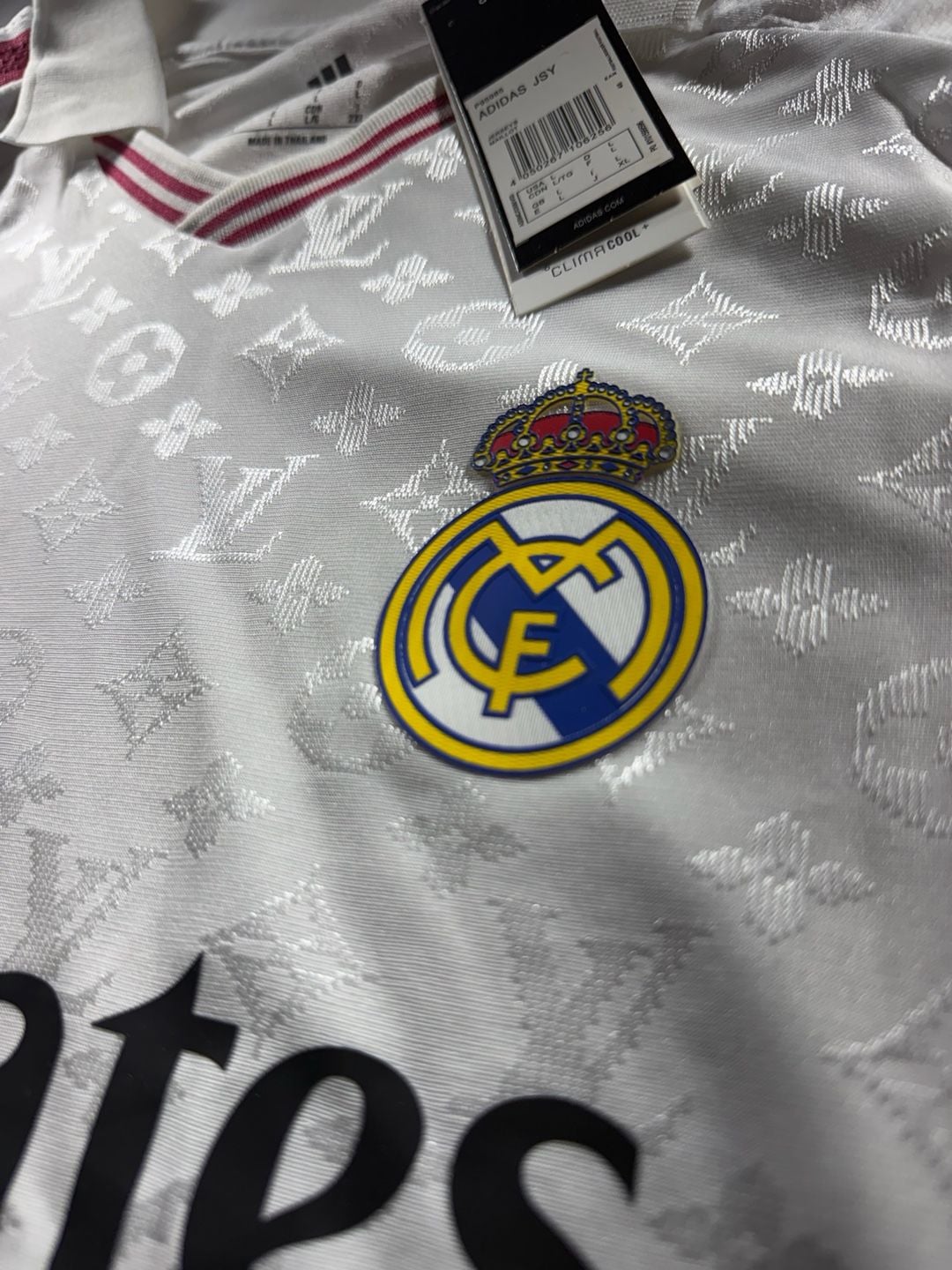 Real Madrid Concept LV Monogram Collaborative Style Jersey 5