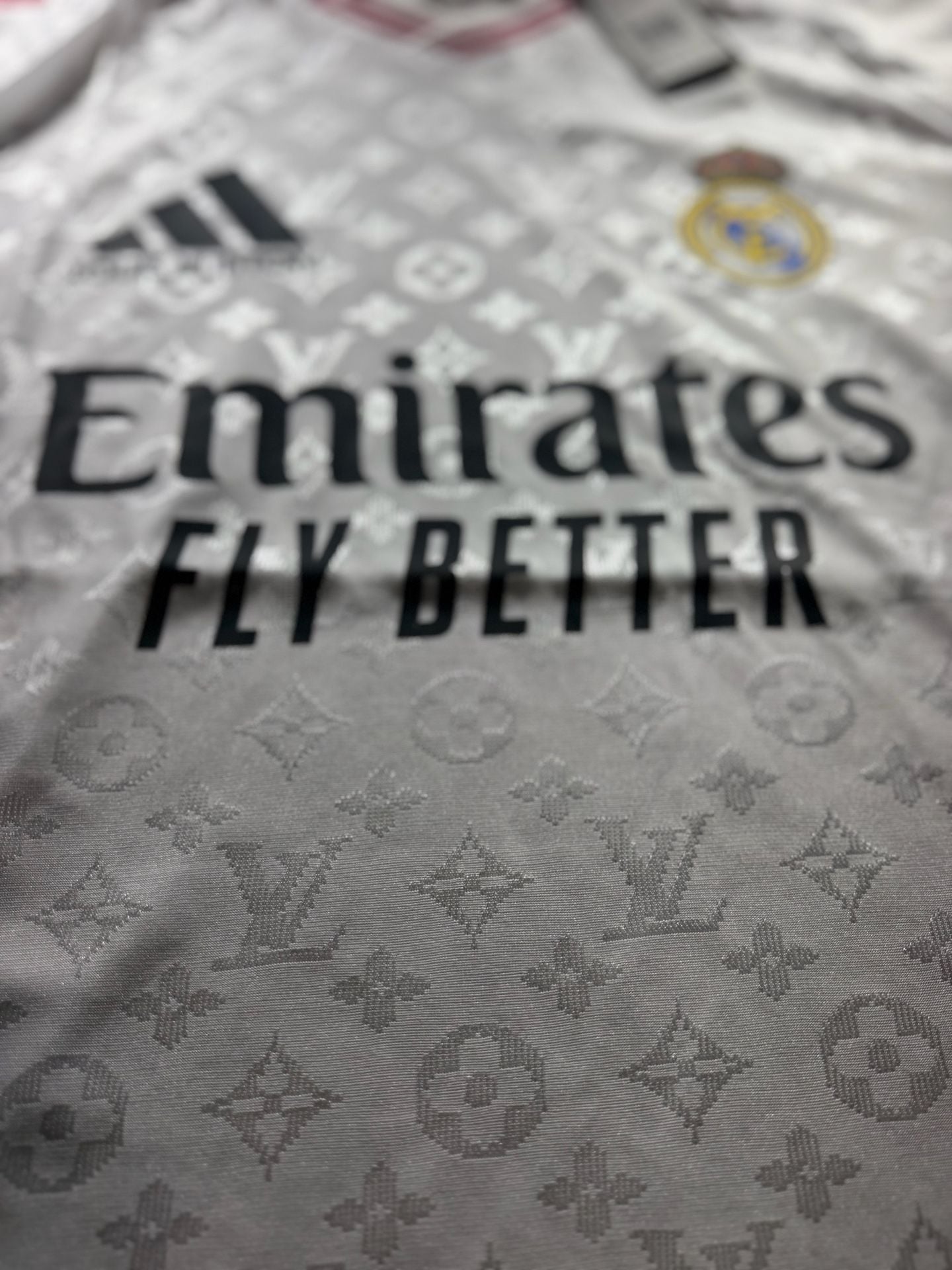 Real Madrid Concept LV Monogram Collaborative Style Jersey 7