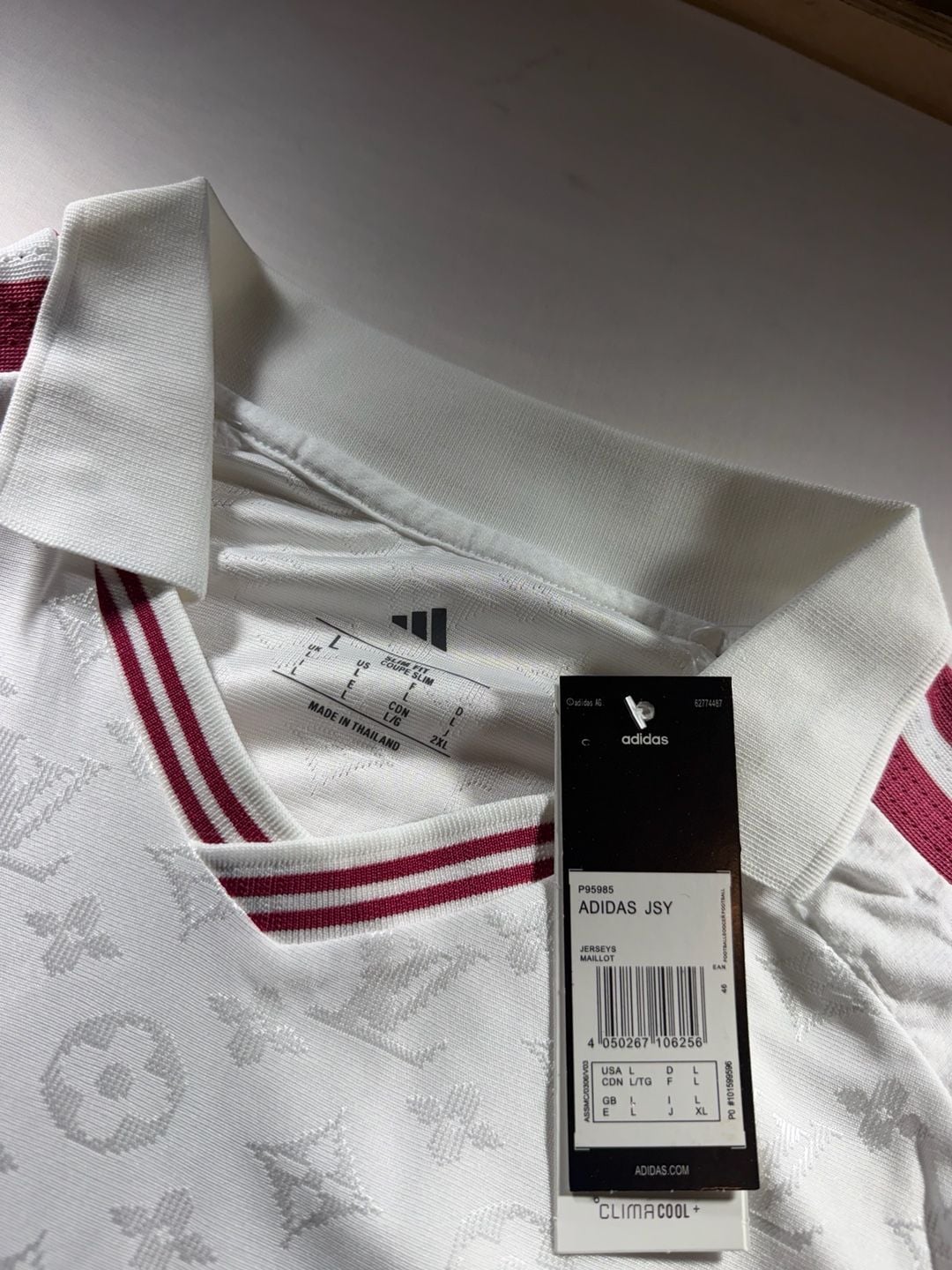 Real Madrid Concept LV Monogram Collaborative Style Jersey 10