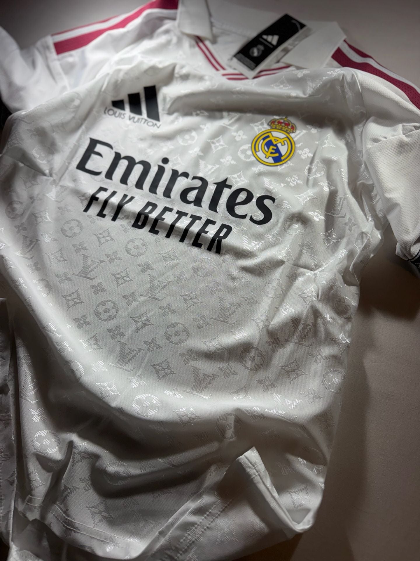 Real Madrid Concept LV Monogram Collaborative Style Jersey 14
