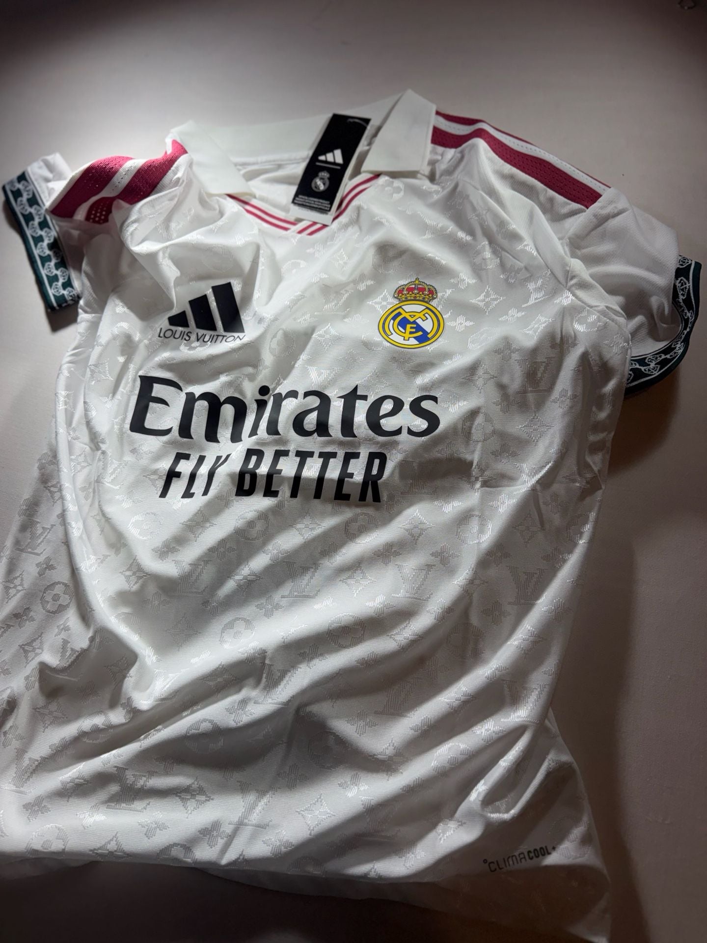 Real Madrid Concept LV Monogram Collaborative Style Jersey 16