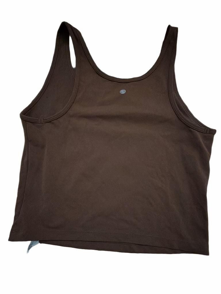 CRZ YOGA Butterluxe Tank Top Brown 2