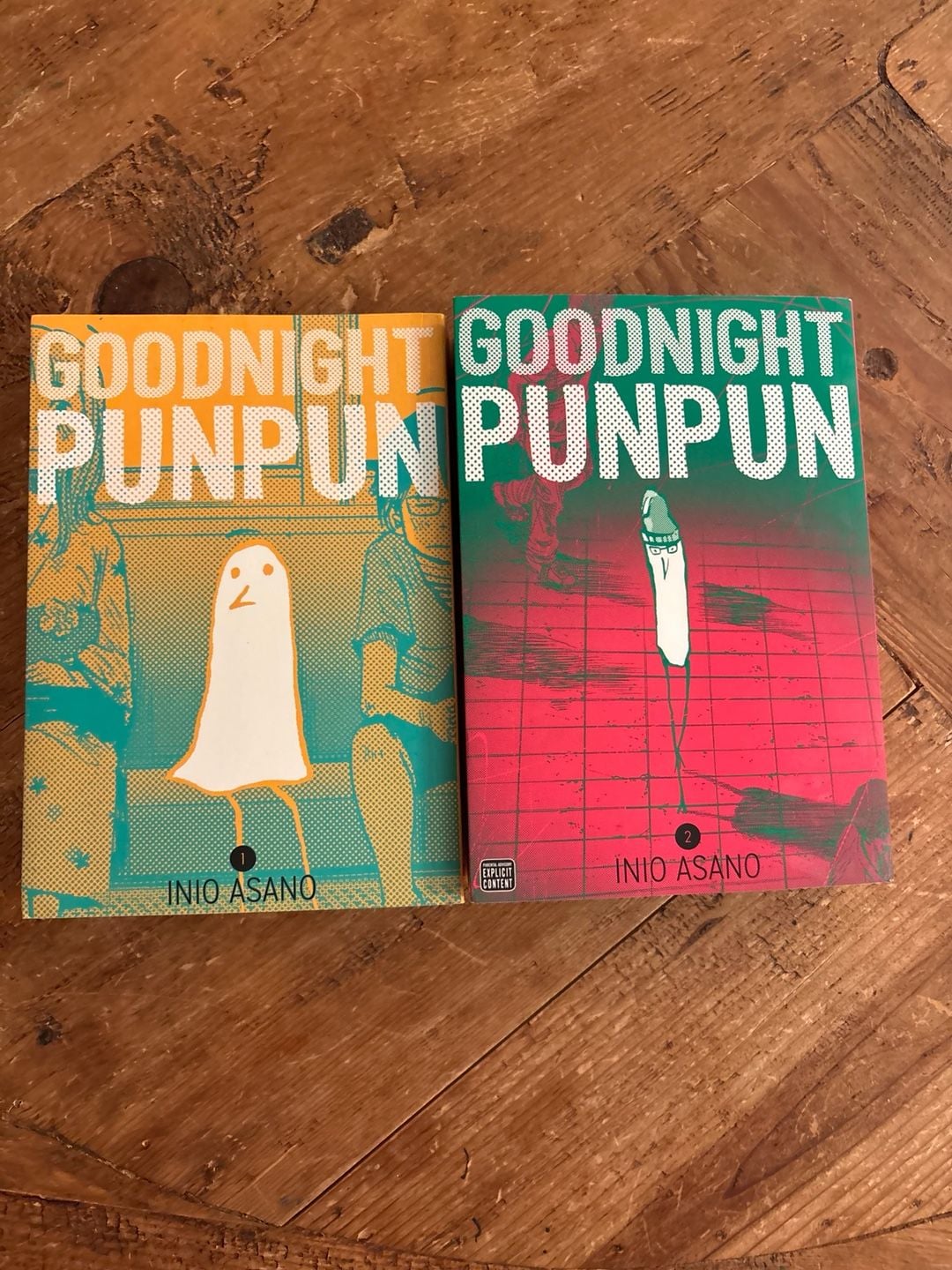 Goodnight Punpun Vol 1 & 2 Manga Lot By Inio Asano Viz Signature 1
