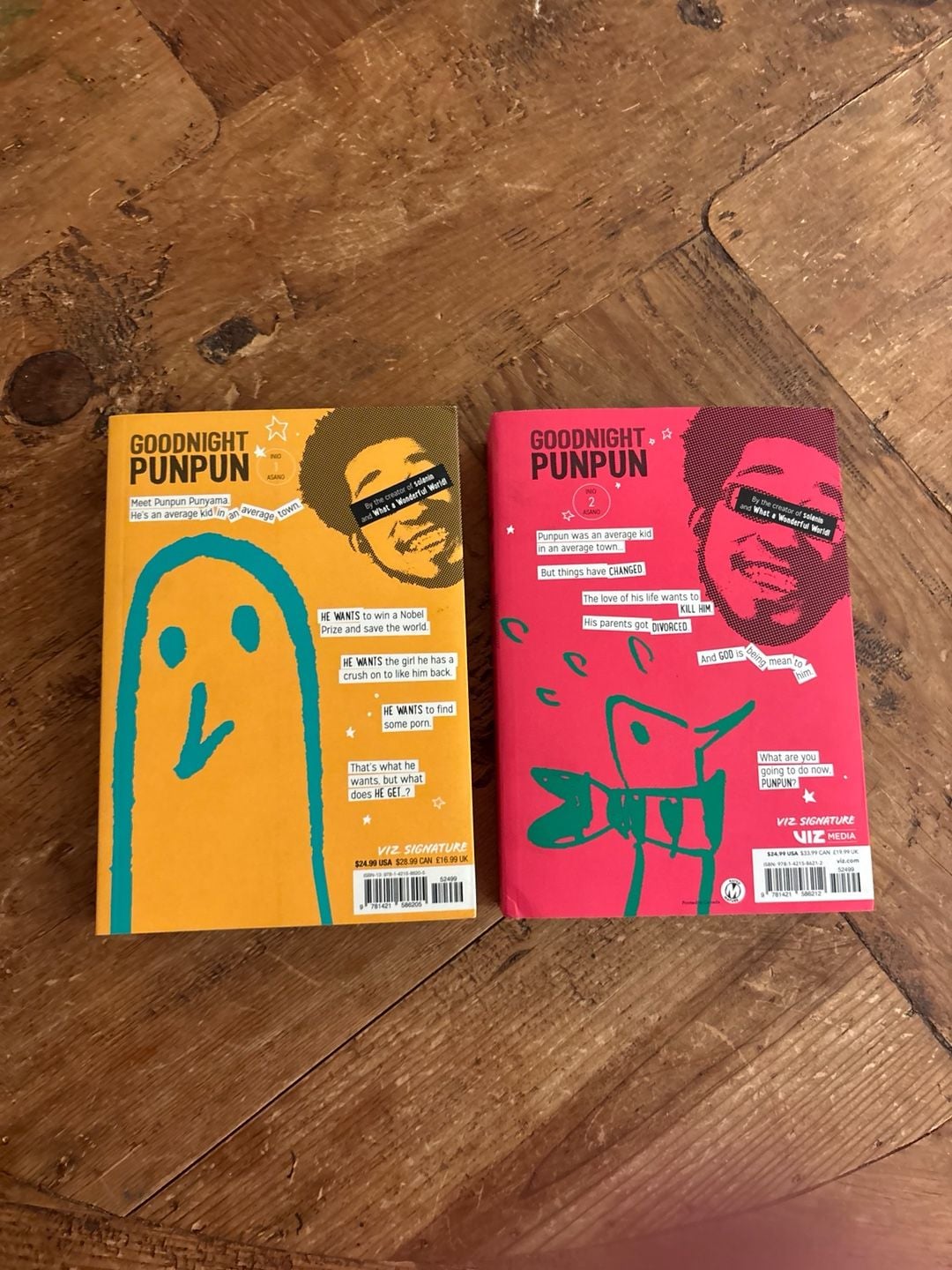 Goodnight Punpun Vol 1 & 2 Manga Lot By Inio Asano Viz Signature 2