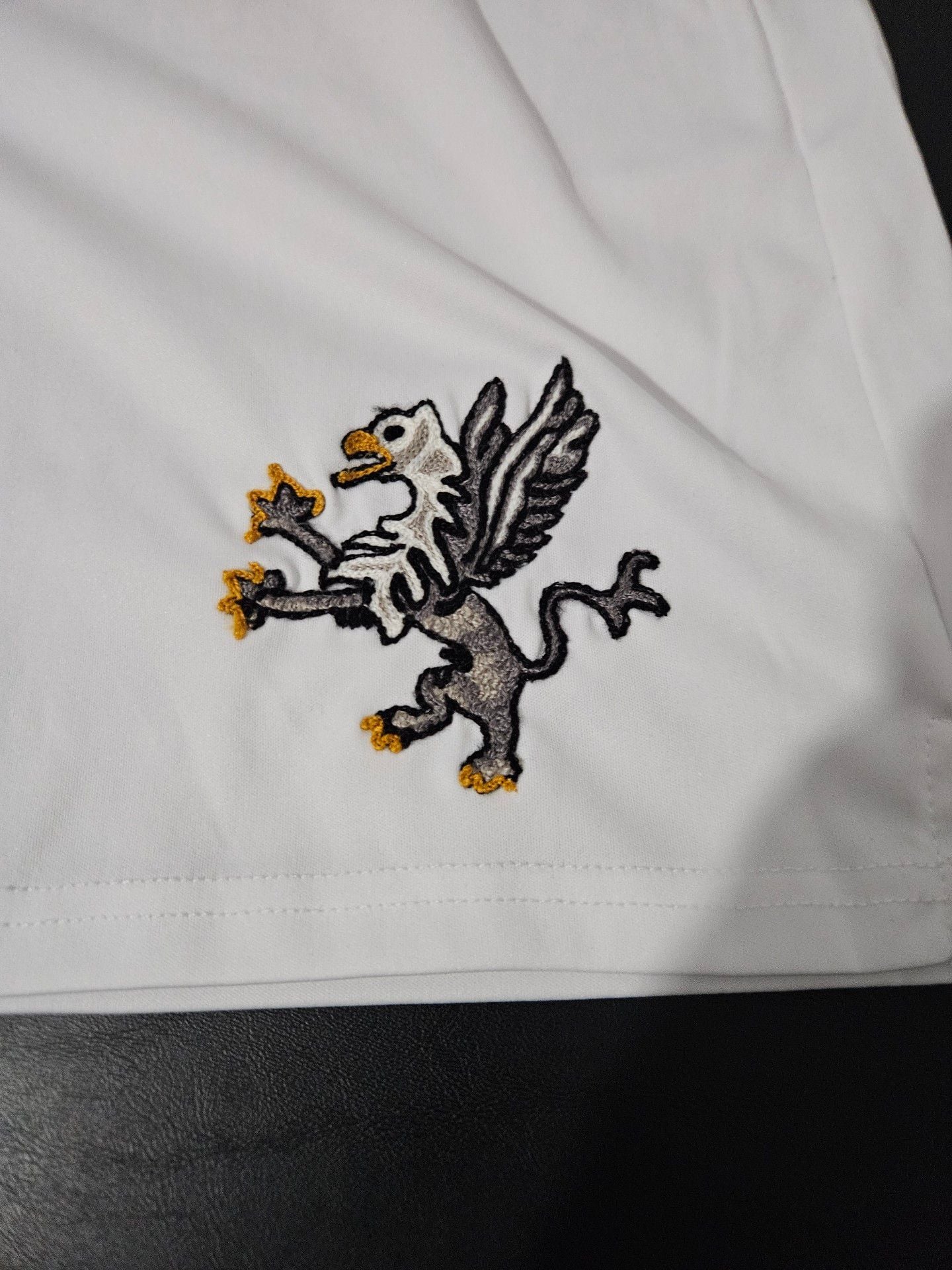 FG Sport A.C. Perugia Shorts Size M White Grifone Soccer Italy AC Perugia 4