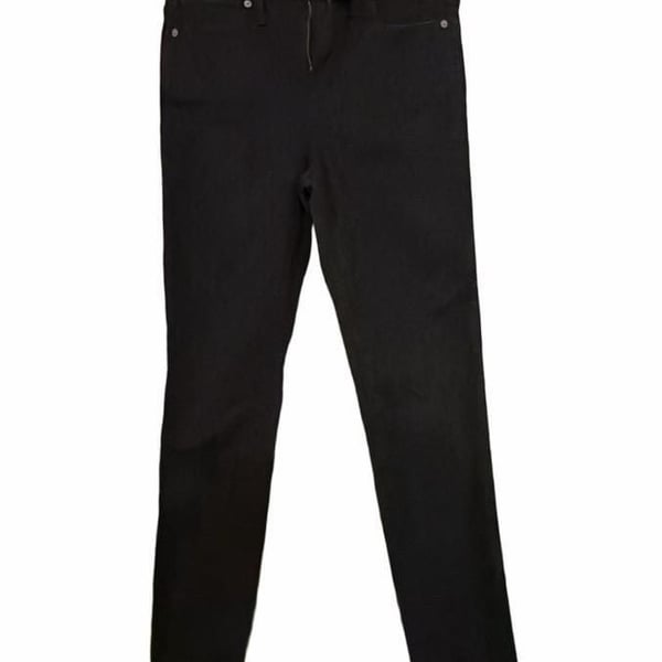 Madewell 10" High-Rise Skinny Jeans Size 29 Black Denim