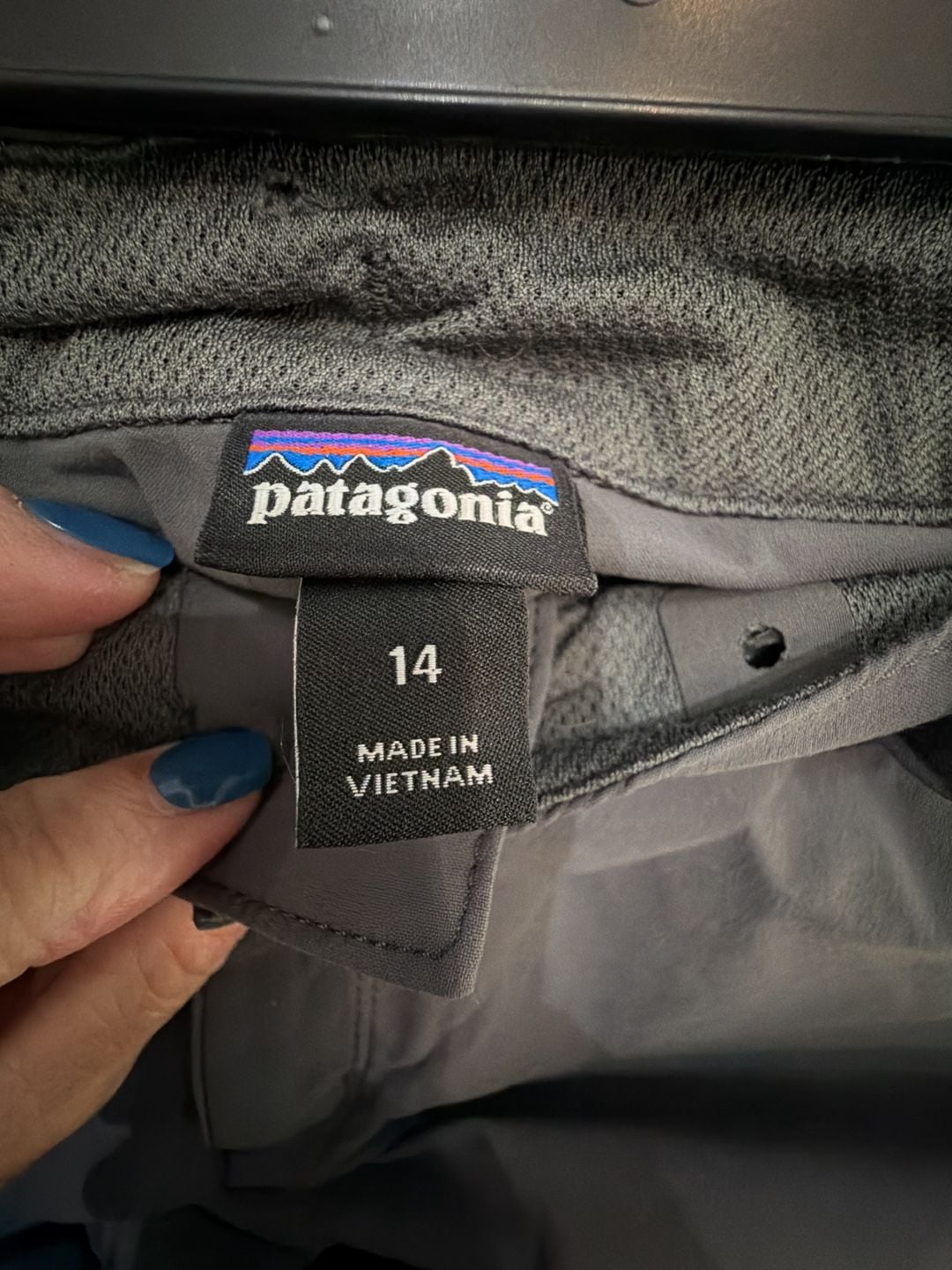 Patagonia Quandary Hiking Pants Size 14 Gray Stretch Outdoor 3