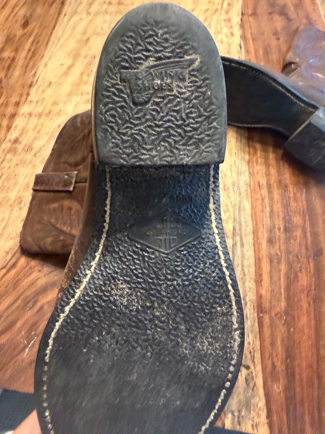 Twisted X Brown Leather Western Boots Size 7.5 D 6