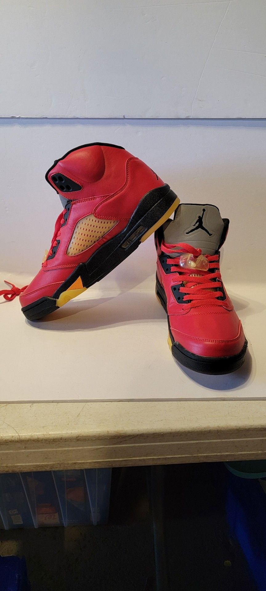 Jordan Air Jordan 5 Retro Raging Bull Red 12