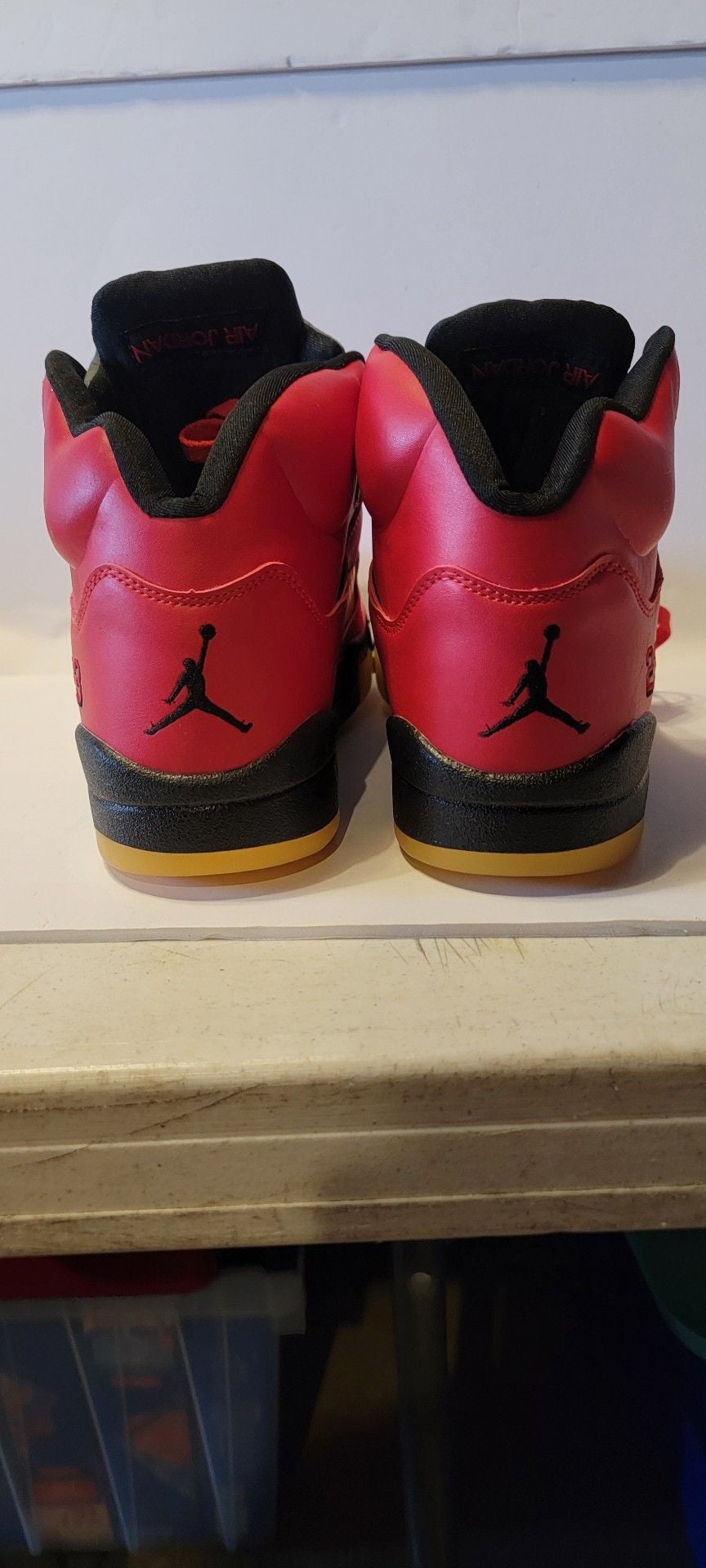 Jordan Air Jordan 5 Retro Raging Bull Red 14