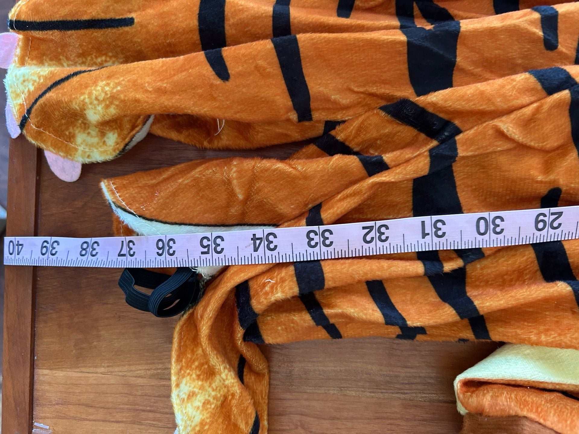 Underwraps Tiger Costume Size M Plush Halloween 10