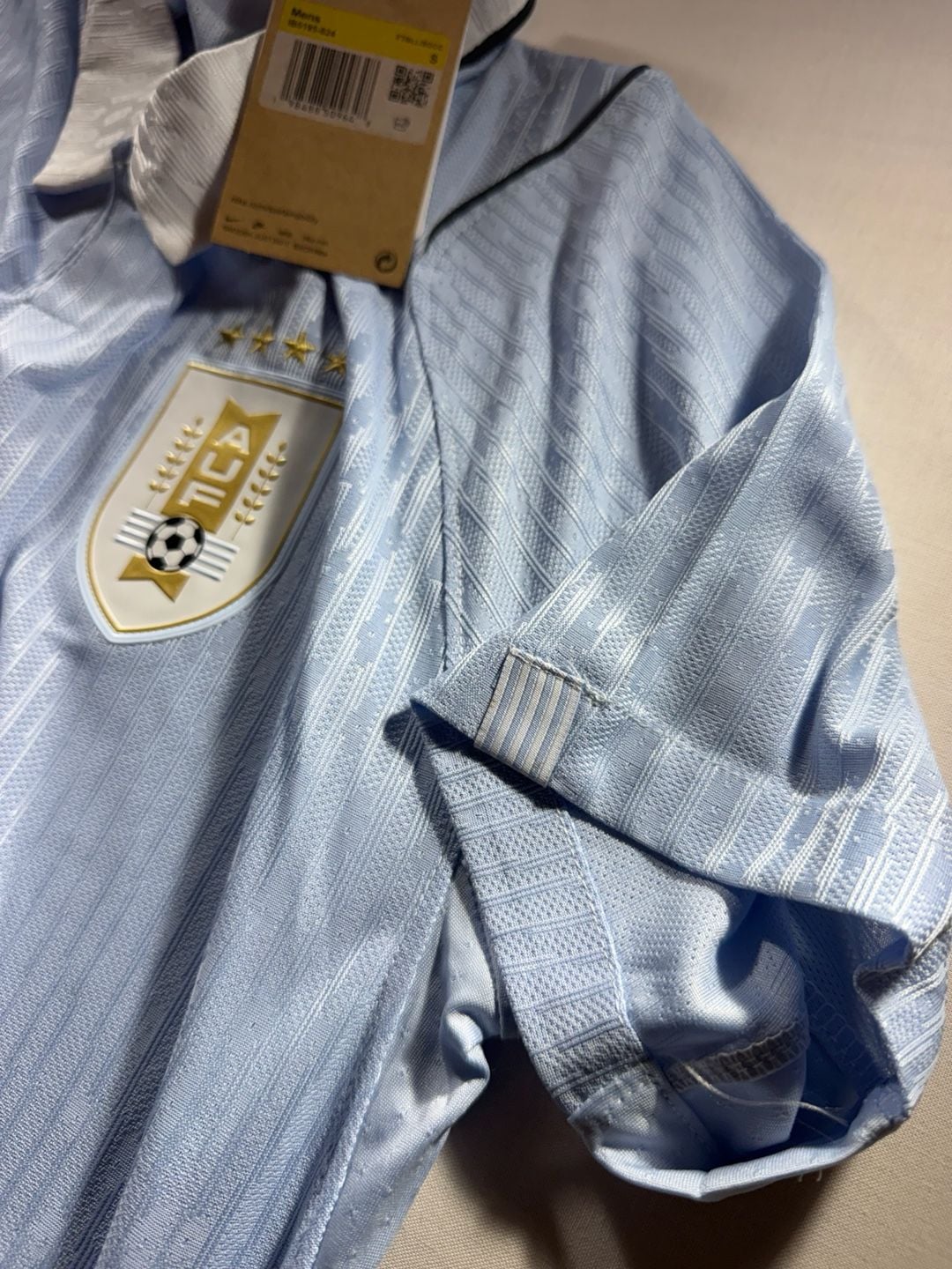 Nike Uruguay 2026 Match Home Soccer Jersey Light Blue 9