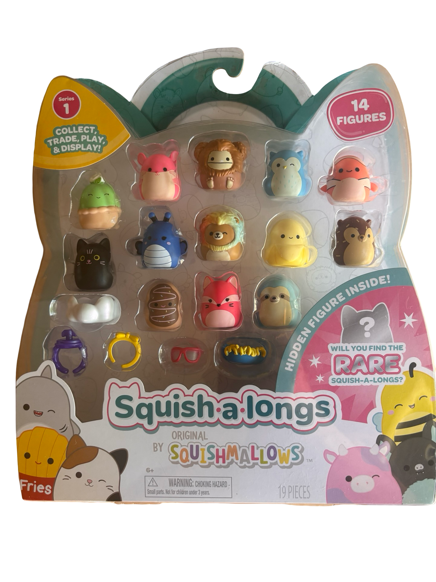 Squishmallows Squish-a-longs 14-Pack Series 1 Mini Figures 4