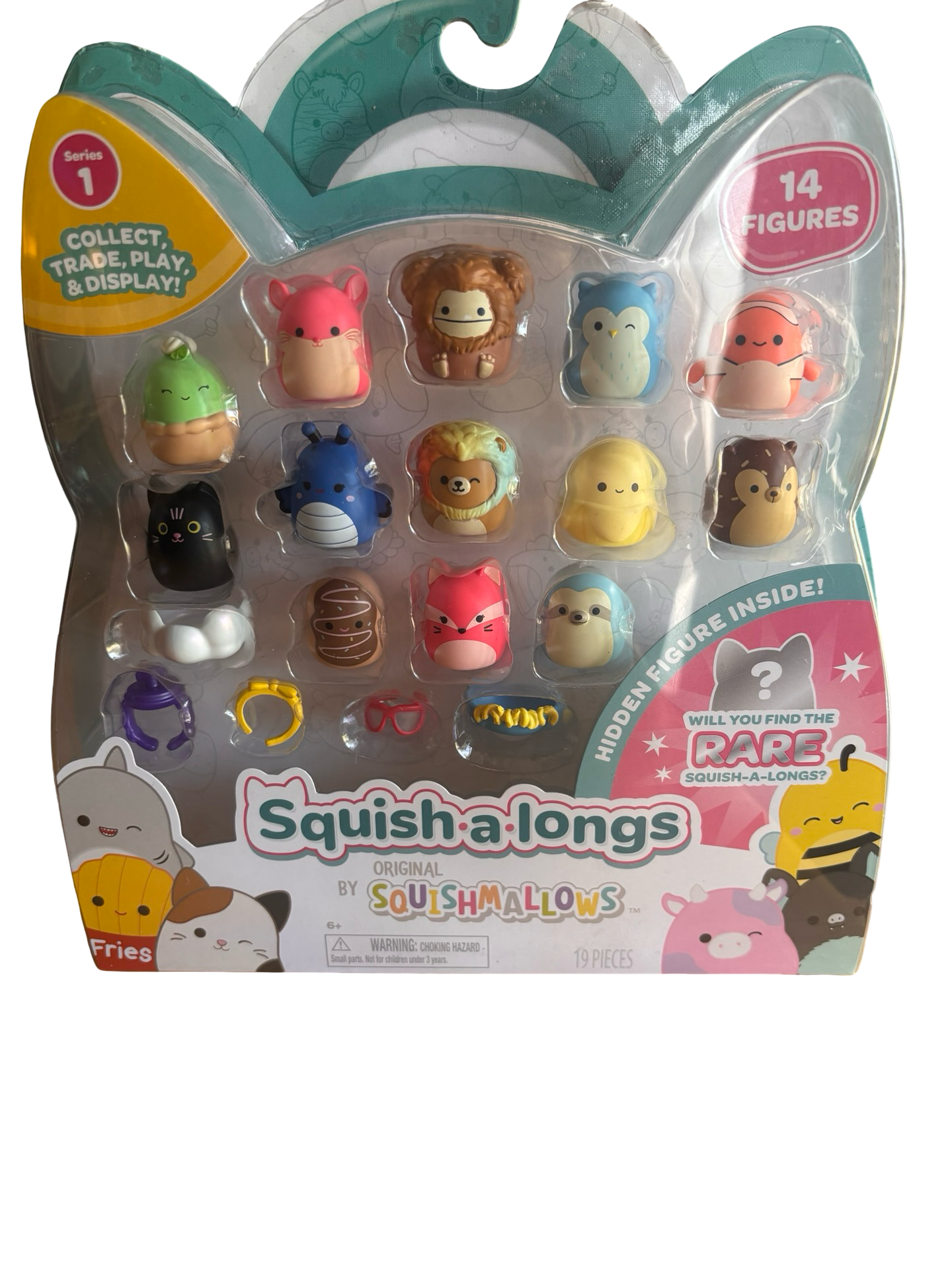 Squishmallows Squish-a-longs 14-Pack Series 1 Mini Figures 6